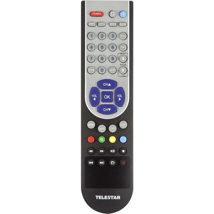 TELESTAR Remote Control TD 25xx HD, 25xx CHD, 1020xxdigiHD TC1,2,TS1,2,mobil,TT1,2TELEMINI 2 HD i gruppen HEMELEKTRONIK / Ljud & Bild / TV & Tillbehör / Fjärrkontroller hos TP E-commerce Nordic AB (C79513)