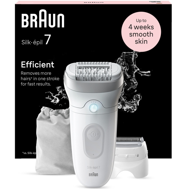 Braun Epilator Silk-épil 7 SE7-041 i gruppen SKÖNHET & HÄLSA / Hår & Styling / Hårborttagning / Epilatorer hos TP E-commerce Nordic AB (C79530)