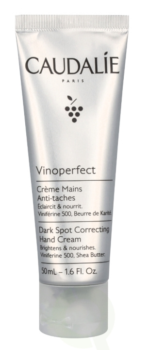 Caudalie Vinoperfect Dark Spot Correcting Hand Cream 50 ml i gruppen SKÖNHET & HÄLSA / Manikyr/Pedikyr / Handkräm hos TP E-commerce Nordic AB (C79544)