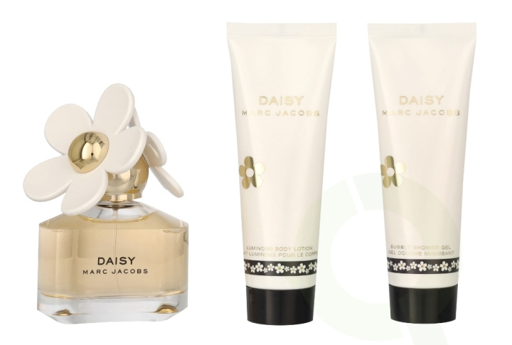 Marc Jacobs Daisy Giftset 200 ml Edt Spray 50ml/Body lotion 75ml/Shower Gel 75ml i gruppen SKÖNHET & HÄLSA / Presentkit / Presentkit För Henne hos TP E-commerce Nordic AB (C79588)