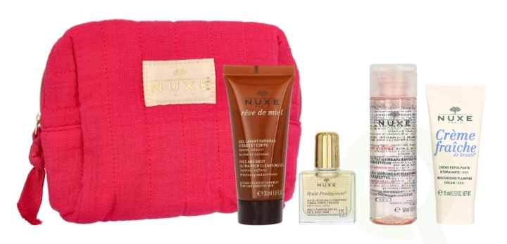 Nuxe Reve De Miel Set 105 ml 15ml/50ml/10mll/30ml i gruppen SKÖNHET & HÄLSA / Presentkit / Presentkit För Henne hos TP E-commerce Nordic AB (C79594)