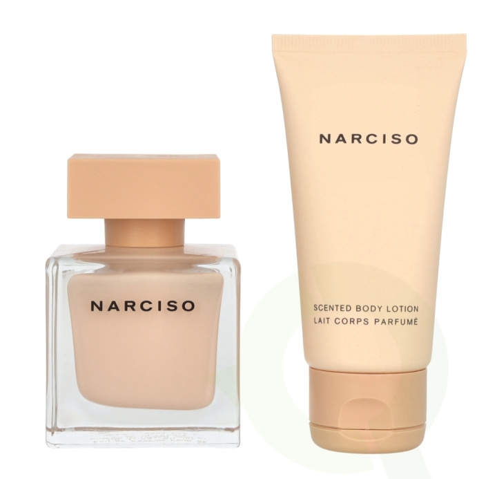 Narciso Rodriguez Narciso Poudree Giftset 100 ml Edp Spray 50ml/Body Lotion 50ml i gruppen SKÖNHET & HÄLSA / Presentkit / Presentkit För Henne hos TP E-commerce Nordic AB (C79595)