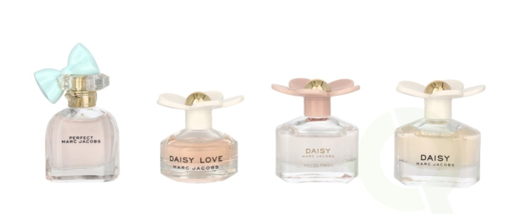 Marc Jacobs Minature Set Woman 17 ml Daisy 4ml/Daisy Eau So Fresh 4ml/Daisy Love 4ml/Perfect 5ml i gruppen SKÖNHET & HÄLSA / Presentkit / Presentkit För Henne hos TP E-commerce Nordic AB (C79625)