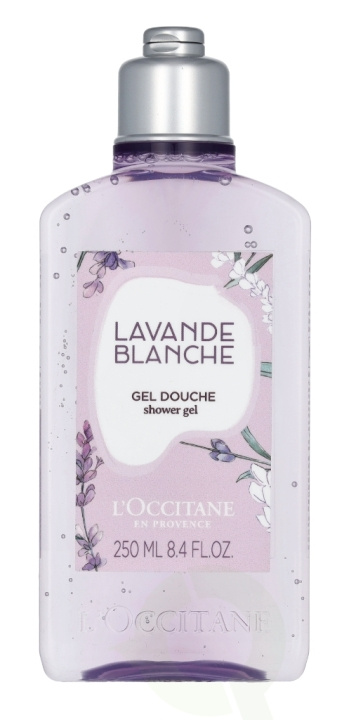 L\'Occitane White Lavender Shower Gel 250 ml i gruppen SKÖNHET & HÄLSA / Hudvård / Kroppsvård / Bad & Duschcreme hos TP E-commerce Nordic AB (C79627)