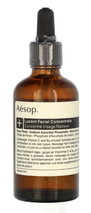 AESOP Lucent Facial Concentrate 60 ml i gruppen SKÖNHET & HÄLSA / Hudvård / Ansiktsvård / Serum Hud hos TP E-commerce Nordic AB (C79655)