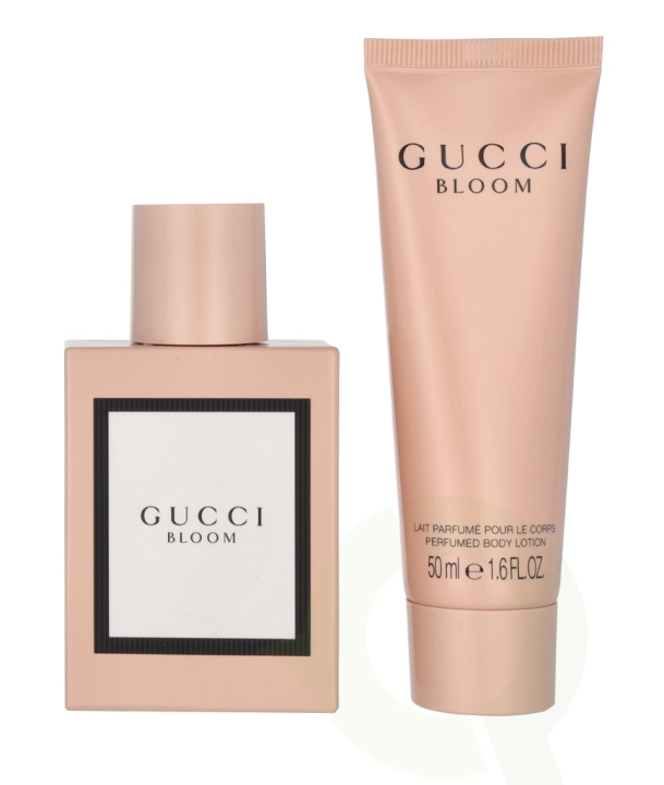 Gucci Bloom Giftset 100 ml Edp Spray 50ml/Body Lotion 50ml i gruppen SKÖNHET & HÄLSA / Presentkit / Presentkit För Henne hos TP E-commerce Nordic AB (C79666)