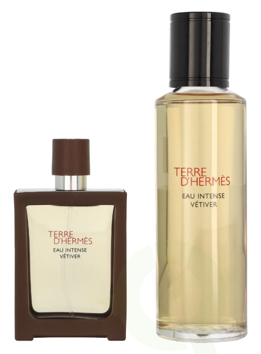 Hermes Terre D\'Hermes Eau Intense Vetiver Giftset 155 ml Edp Spray 30ml/Edp Spray Refill 125ml i gruppen SKÖNHET & HÄLSA / Presentkit / Presentkit För Henne hos TP E-commerce Nordic AB (C79677)