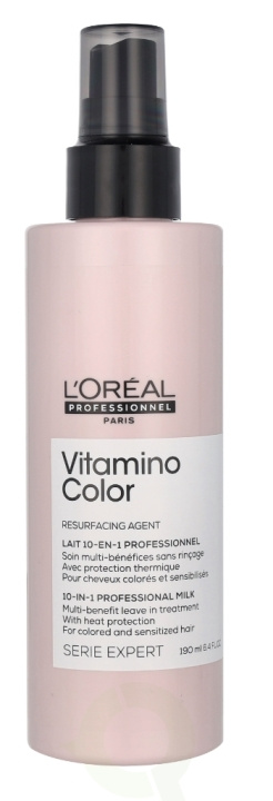 L\'Oreal Serie Expert Vitamino Color 10-In-1 Prof. Milk 190 ml For Colored And Sensitized Hair i gruppen SKÖNHET & HÄLSA / Hår & Styling / Hårvårdsprodukter / Glans hos TP E-commerce Nordic AB (C79699)