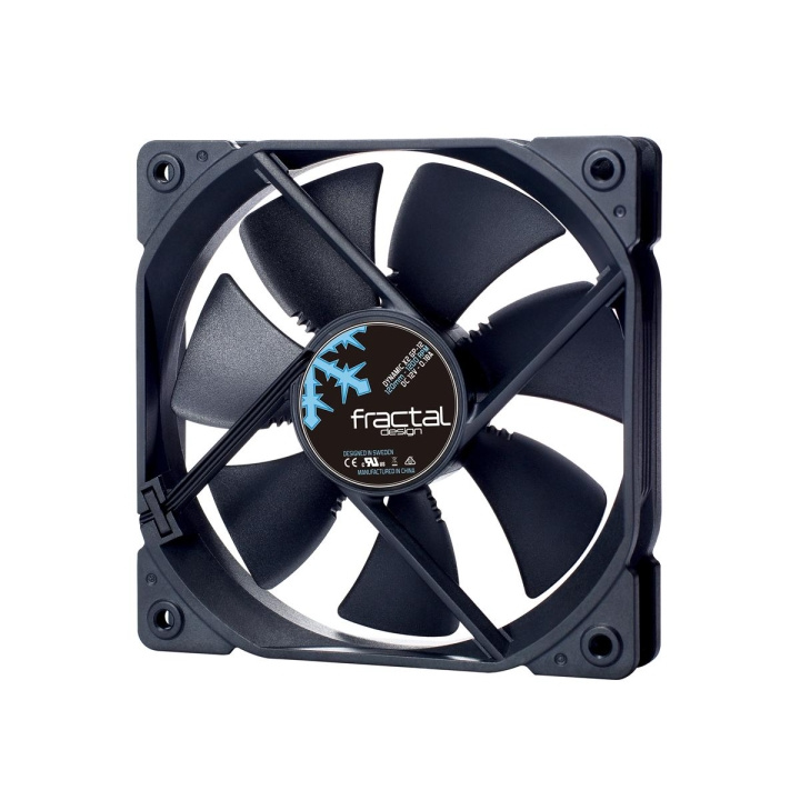 Fractal Design Dynamic X2 GP-12 120 mm svart i gruppen DATORER & KRINGUTRUSTNING / Datorkomponenter / Kylning / Chassifläktar hos TP E-commerce Nordic AB (C79705)