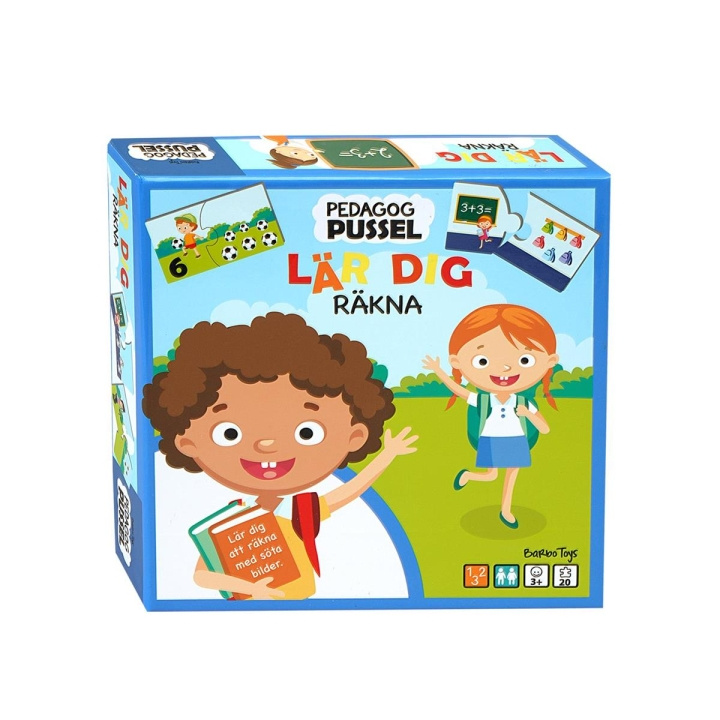 Barbo Toys Barbo Klassisk Pedagog Pussel Lär Dig Räkna (SE) i gruppen LEKSAKER, BARN- & BABYPRODUKTER / Leksaker / Rita & Räkna hos TP E-commerce Nordic AB (C79753)