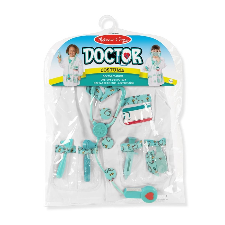 Melissa & Doug Rollspel Kostym Set Doktor i gruppen LEKSAKER, BARN- & BABYPRODUKTER / Leksaker / Maskeradkläder hos TP E-commerce Nordic AB (C79802)