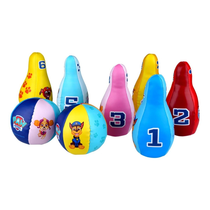 Barbo Toys Paw Patrol Mjukt bowlingset i gruppen LEKSAKER, BARN- & BABYPRODUKTER / Leksaker / Sällskapsspel / Barnspel hos TP E-commerce Nordic AB (C79820)