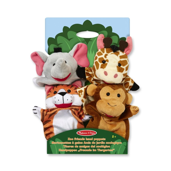 Melissa & Doug Handdockor Zoo Vänner i gruppen LEKSAKER, BARN- & BABYPRODUKTER / Leksaker / Övriga leksaker hos TP E-commerce Nordic AB (C79828)