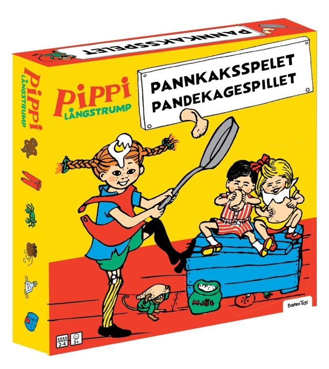 Barbo Toys Pippi Pannkaka Spel i gruppen LEKSAKER, BARN- & BABYPRODUKTER / Leksaker / Sällskapsspel / Barnspel hos TP E-commerce Nordic AB (C79834)