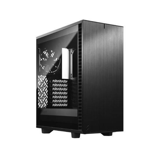 Fractal Design Define 7 Compact Svart TG i gruppen DATORER & KRINGUTRUSTNING / Datorkomponenter / Datorchassi hos TP E-commerce Nordic AB (C79883)