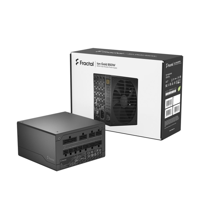 Fractal Design ION 850W - 80+ Guld i gruppen DATORER & KRINGUTRUSTNING / Datorkomponenter / Nätaggregat/PSU hos TP E-commerce Nordic AB (C79902)