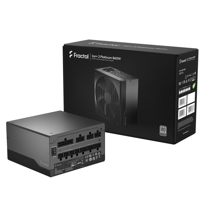 Fractal Design Ion+ 2 Platinum 860W i gruppen DATORER & KRINGUTRUSTNING / Datorkomponenter / Nätaggregat/PSU hos TP E-commerce Nordic AB (C79911)