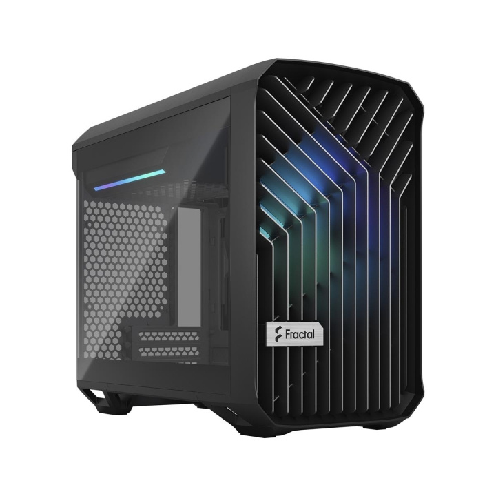 Fractal Design Torrent Nano RGB Svart TG Ljus nyans i gruppen DATORER & KRINGUTRUSTNING / Datorkomponenter / Datorchassi hos TP E-commerce Nordic AB (C79917)