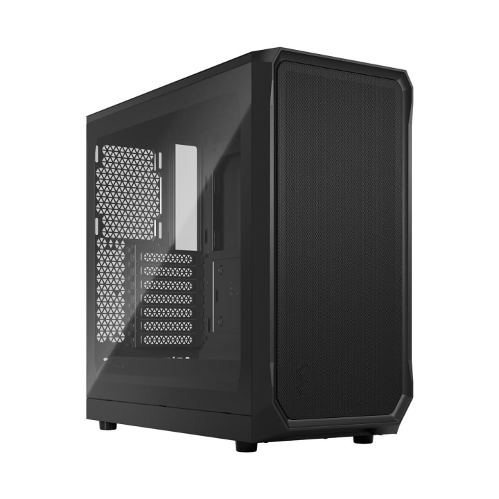 Fractal Design Focus 2 Svart TG Clear Tint i gruppen DATORER & KRINGUTRUSTNING / Datorkomponenter / Datorchassi hos TP E-commerce Nordic AB (C79919)