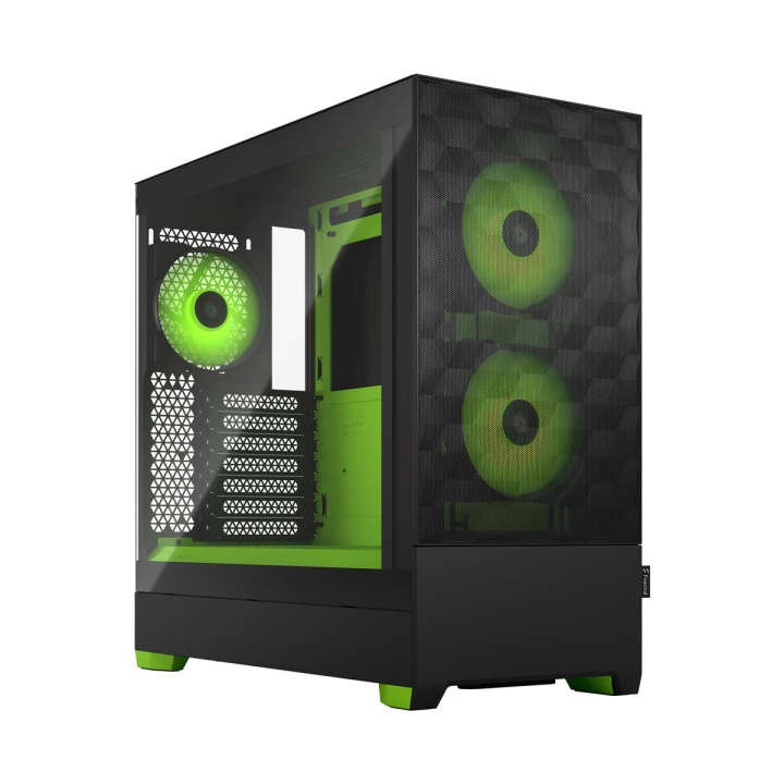 Fractal Design Pop Air RGB Green Core TG Clear Tint i gruppen DATORER & KRINGUTRUSTNING / Datorkomponenter / Datorchassi hos TP E-commerce Nordic AB (C79928)