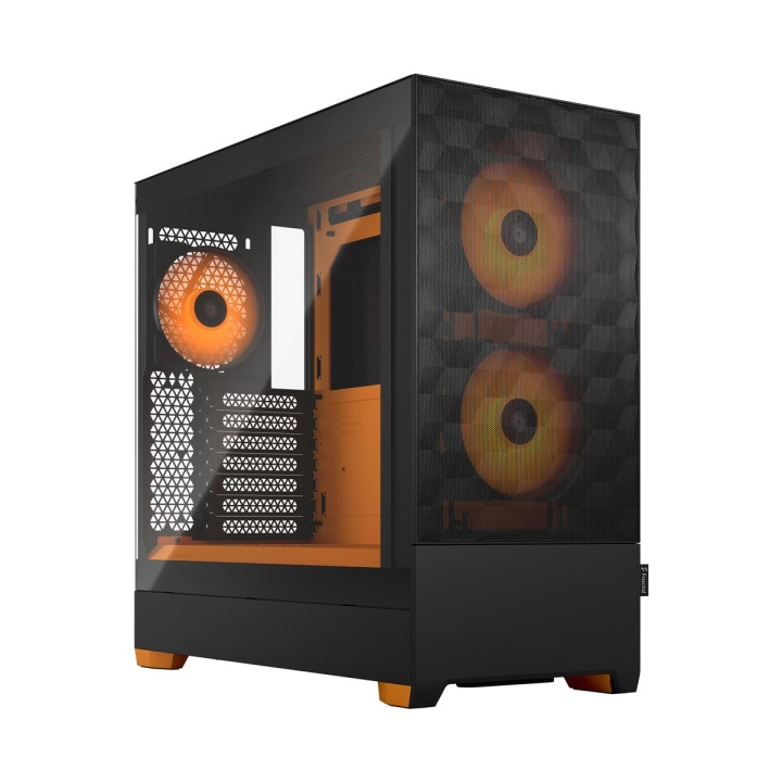 Fractal Design Pop Air RGB Orange Core TG Clear Tint i gruppen DATORER & KRINGUTRUSTNING / Datorkomponenter / Datorchassi hos TP E-commerce Nordic AB (C79929)