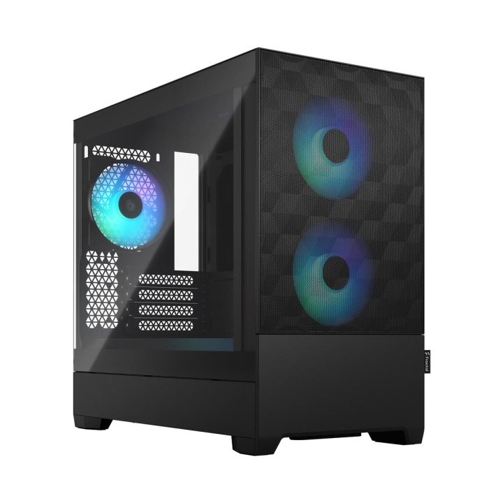 Fractal Design Pop Mini Air RGB Svart TG Clear Tint i gruppen DATORER & KRINGUTRUSTNING / Datorkomponenter / Datorchassi hos TP E-commerce Nordic AB (C79935)