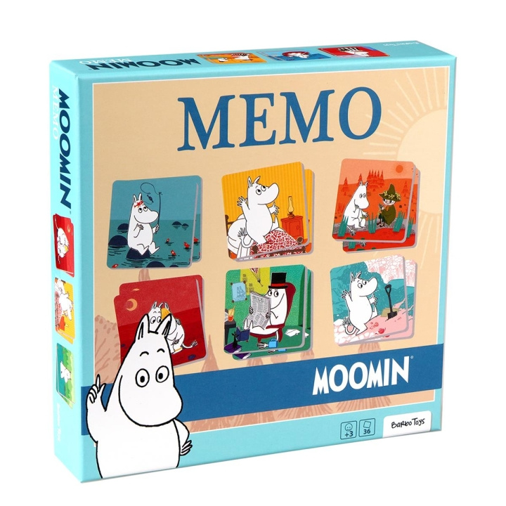 Barbo Toys Mumin Memo i gruppen LEKSAKER, BARN- & BABYPRODUKTER / Spel / Barnspel hos TP E-commerce Nordic AB (C79963)