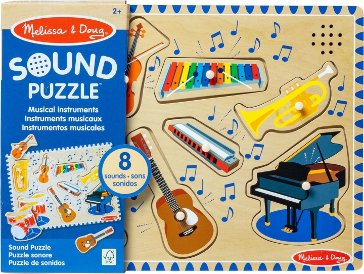 Melissa & Doug Ljudpussel Musikinstrument i gruppen LEKSAKER, BARN- & BABYPRODUKTER / Leksaker / Barnpussel hos TP E-commerce Nordic AB (C79996)