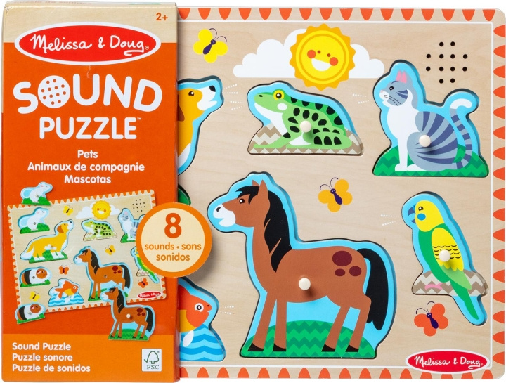 Melissa & Doug Ljudpussel husdjur i gruppen LEKSAKER, BARN- & BABYPRODUKTER / Leksaker / Barnpussel hos TP E-commerce Nordic AB (C79998)