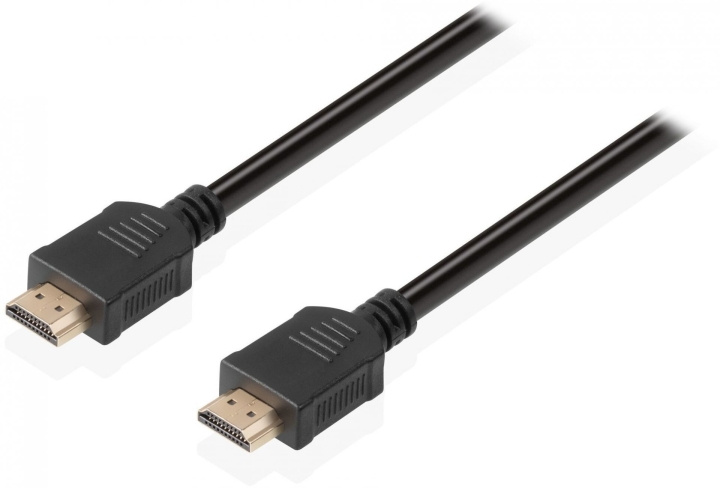 Cablexpert HDMI High Speed med Ethernet-kabel, 3 m, svart i gruppen HEMELEKTRONIK / Kablar & Adaptrar / HDMI / Kablar hos TP E-commerce Nordic AB (C80016)