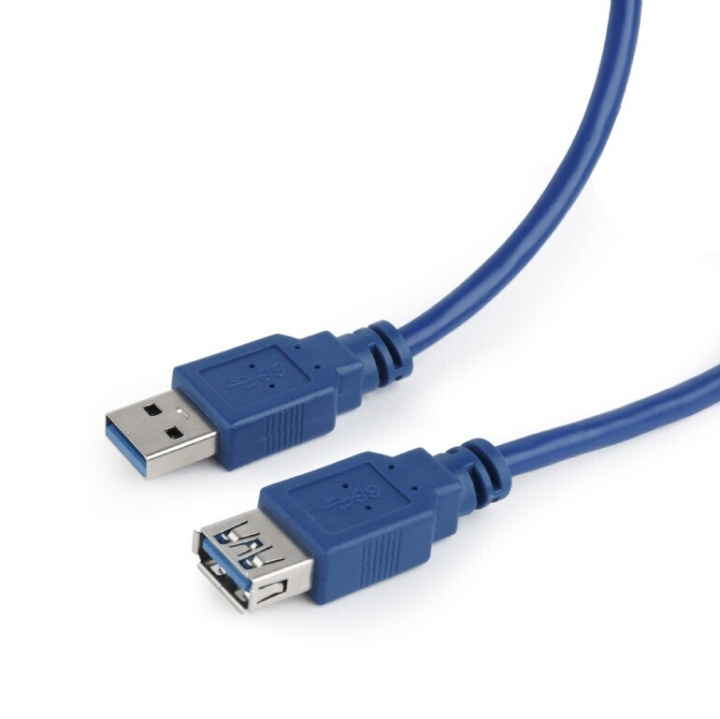 Cablexpert 3.0 m USB 3.0 A - A förlängningskabel i gruppen DATORER & KRINGUTRUSTNING / Datorkablar / USB-kablar / USB-A hos TP E-commerce Nordic AB (C80030)