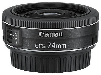 Canon EF-S 24 mm f/2,8 STM pannkaksobjektiv i gruppen HEMELEKTRONIK / Foto & Video / Fotoutrustning / Objektiv & Tillbehör hos TP E-commerce Nordic AB (C80086)