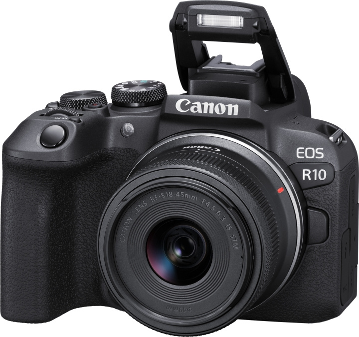 Canon EOS R10 + 18-45 mm objektiv i gruppen HEMELEKTRONIK / Foto & Video / Kameror hos TP E-commerce Nordic AB (C80328)