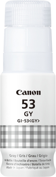 Canon GI-53GY svart flaska, grå i gruppen DATORER & KRINGUTRUSTNING / Skrivare & Tillbehör / Bläck & Toner / Bläckpatroner / Canon hos TP E-commerce Nordic AB (C80335)