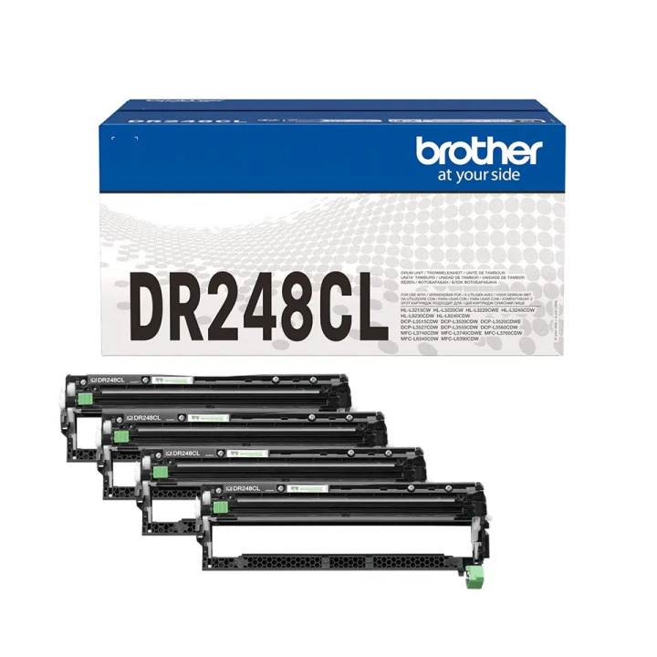 Brother DR248CL trumenhet i gruppen DATORER & KRINGUTRUSTNING / Skrivare & Tillbehör / Bläck & Toner / Trummor / Brother hos TP E-commerce Nordic AB (C80407)