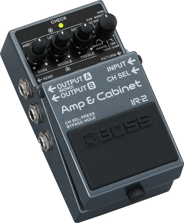 Boss IR-2 pedal för förstärkare och kabinett i gruppen SPORT, FRITID & HOBBY / Hobby / Musik / Tillbehör till musikinstrument hos TP E-commerce Nordic AB (C80435)