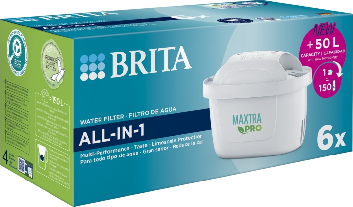 BRITA Maxtra Pro-filter, 6 st i gruppen HEM, HUSHÅLL & TRÄDGÅRD / Köksredskap / Övriga köksredskap hos TP E-commerce Nordic AB (C80442)