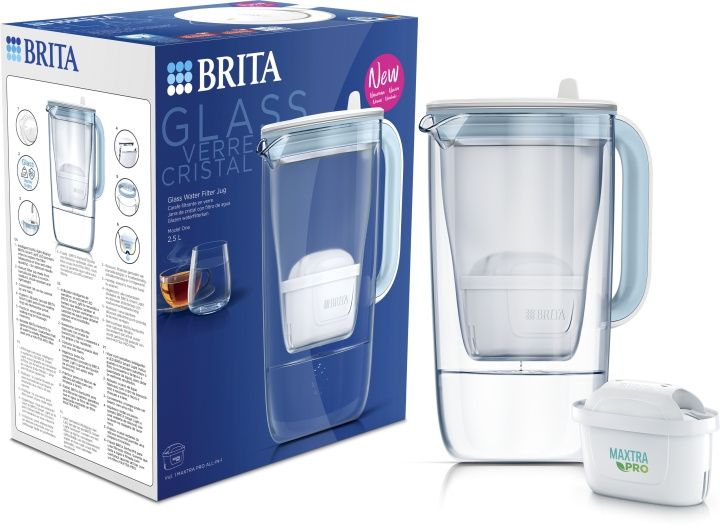 BRITA Glaskanna, glas, 1,5L i gruppen HEM, HUSHÅLL & TRÄDGÅRD / Köksredskap / Övriga köksredskap hos TP E-commerce Nordic AB (C80444)