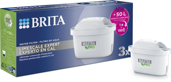 BRITA Maxtra Pro Kalkfilter för avkalkning, 3 st i gruppen HEM, HUSHÅLL & TRÄDGÅRD / Köksredskap / Övriga köksredskap hos TP E-commerce Nordic AB (C80445)