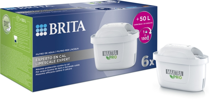 BRITA Maxtra Pro Kalkfilter för avkalkning, 6 st i gruppen HEM, HUSHÅLL & TRÄDGÅRD / Hushållsmaskiner / Kaffemaskiner & Tillbehör / Filter & Tillbehör hos TP E-commerce Nordic AB (C80446)