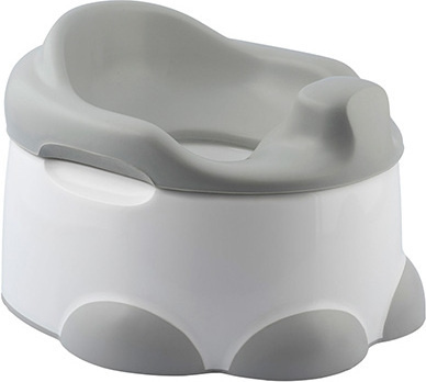 Bumbo Step\'n Pottey Vit/Grå i gruppen LEKSAKER, BARN- & BABYPRODUKTER / Babysaker / Pottor hos TP E-commerce Nordic AB (C80461)