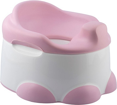 Bumbo Step N Potty - potta med stegpall, Rosa i gruppen LEKSAKER, BARN- & BABYPRODUKTER / Babysaker / Pottor hos TP E-commerce Nordic AB (C80477)