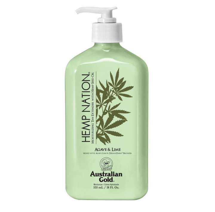 Australian Gold Hemp Nation Agave & Lime Tan Extender Body Lotion 535 ml i gruppen SKÖNHET & HÄLSA / Hudvård / Kroppsvård / Body lotion hos TP E-commerce Nordic AB (C80576)