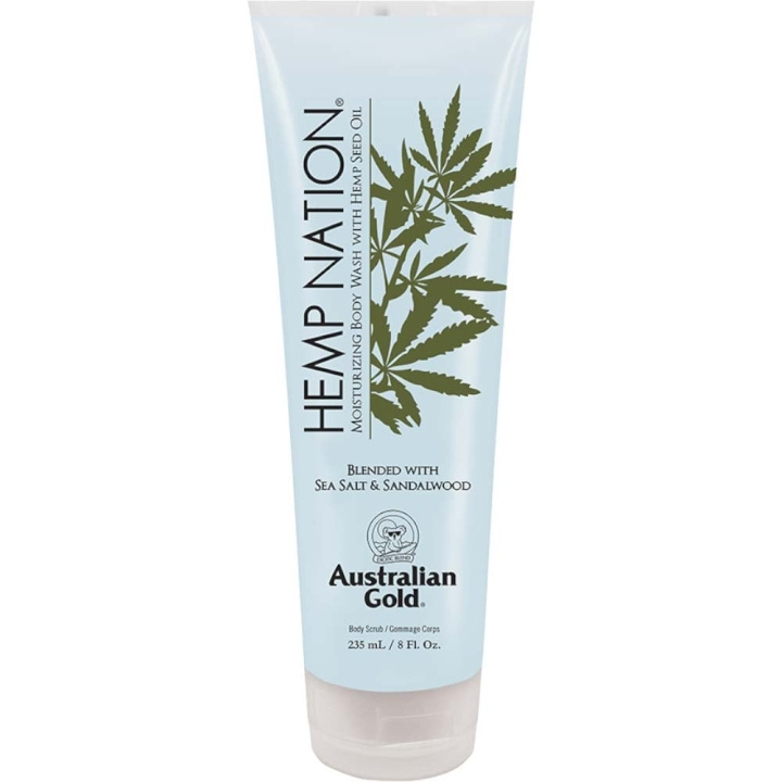 Australian Gold Hemp Nation Sea Salt & Sandalwood Body Wash 235 ml i gruppen SKÖNHET & HÄLSA / Hudvård / Kroppsvård / Bad & Duschcreme hos TP E-commerce Nordic AB (C80578)