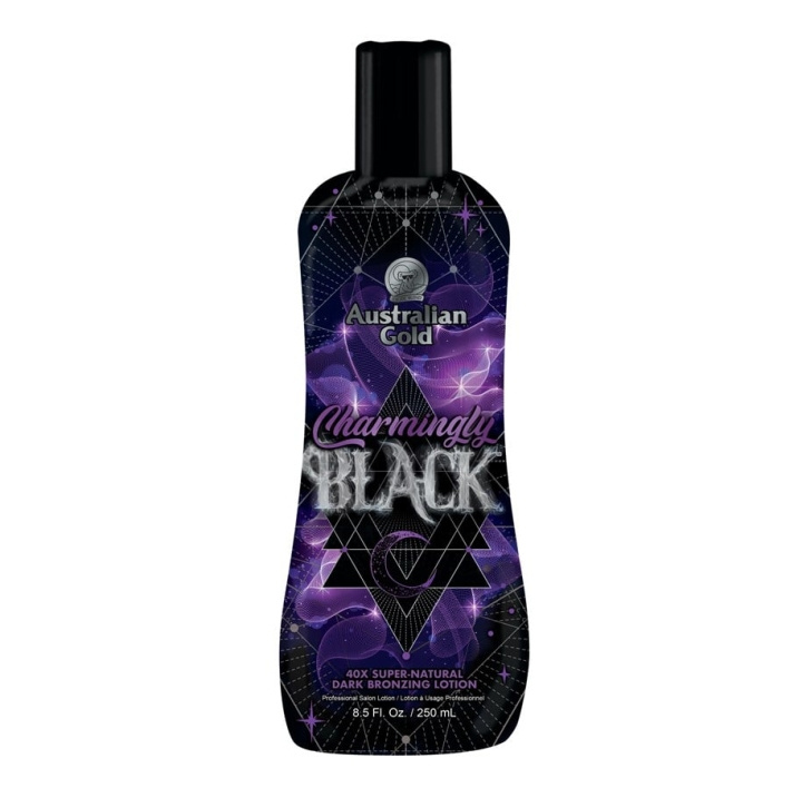 Australian Gold Charmingly Black Dark Bronzing Lotion 250 ml i gruppen SKÖNHET & HÄLSA / Hudvård / Solskydd & Tanning / Brun utan sol hos TP E-commerce Nordic AB (C80586)