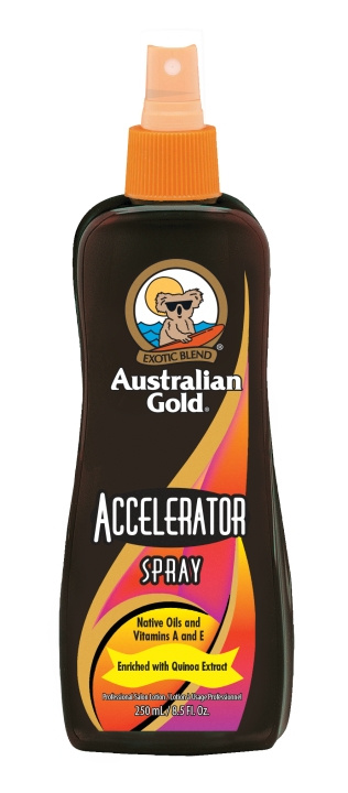 Australian Gold Accelerator Spray 250 ml i gruppen SKÖNHET & HÄLSA / Hudvård / Solskydd & Tanning / Brun utan sol hos TP E-commerce Nordic AB (C80590)