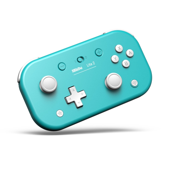 8Bitdo Lite 2 BT Gamepad - Turkos i gruppen HEMELEKTRONIK / Spelkonsoler & Tillbehör / Nintendo Switch / Tillbehör hos TP E-commerce Nordic AB (C80645)