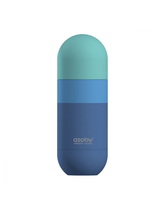 Asobu Orb Dricksflaska 400ml - Multi Pastellblå - (84259104365) i gruppen SPORT, FRITID & HOBBY / Friluftsliv / Termosar & Vattenflaskor hos TP E-commerce Nordic AB (C80657)