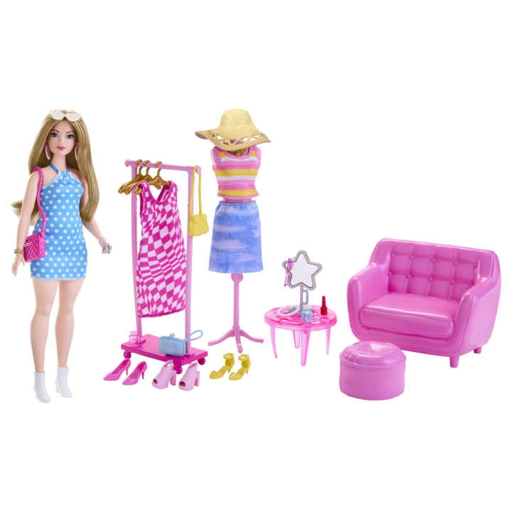 Barbie Stylist och garderob (HPL78) i gruppen LEKSAKER, BARN- & BABYPRODUKTER / Leksaker / Dockor & Tillbehör hos TP E-commerce Nordic AB (C80681)