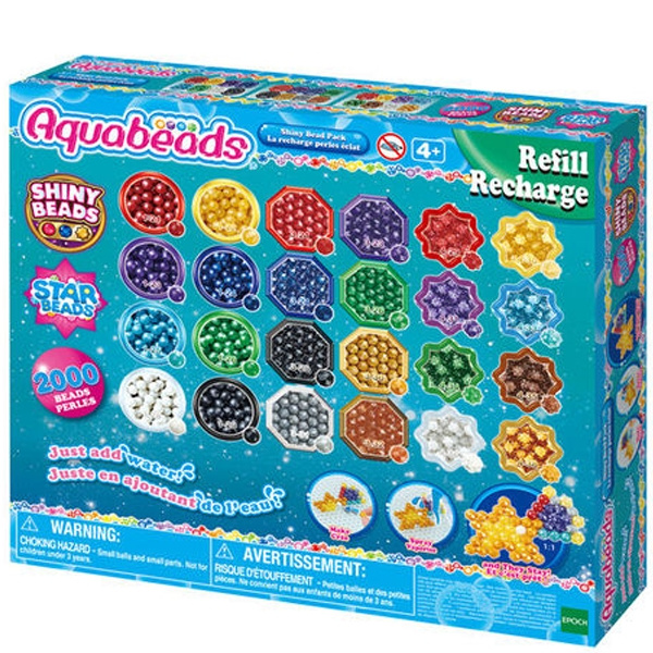 Aquabeads Glänsande pärlpaket (31995) i gruppen LEKSAKER, BARN- & BABYPRODUKTER / Leksaker / Pyssel hos TP E-commerce Nordic AB (C80718)